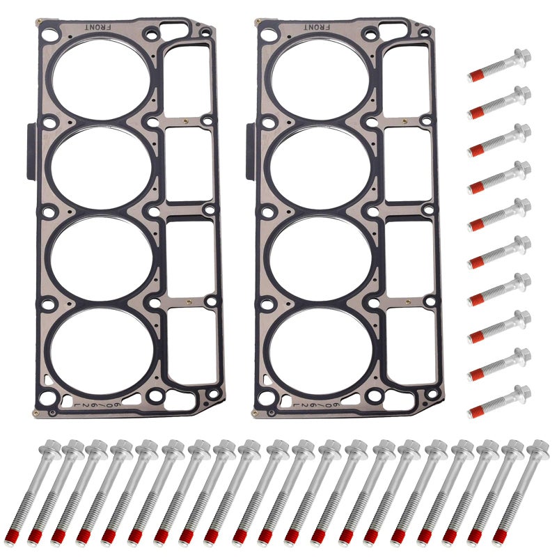 ChawYI LS3 5Layer Head Gaskets with Head Bolt Kit Fit for Chevy GMC Express Silverado Suburban Savana Sierra Yukon Cadillac Escalade Pontiac G8 60 62 L9H L76 L77L92 L94 L96 L99 LC8 Like 12610046